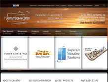 Tablet Screenshot of flagstaffdesigncenter.com